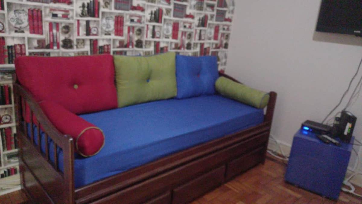 Apartamento Inteiro Entre Gloria, Catete E Praia Do Flamengo,Ao Lado Da Lapa- Zona Sul Rio De Janeiro-Rj, Banh, Coz, Sala E Quarto Eksteriør billede